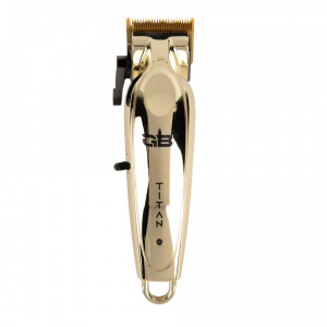 GB TITAN Профессиональная машинка для стрижки волос, цвет золотой